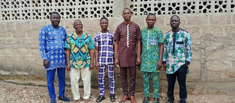 Retraite spirituelle de l'équipe de traduction à savalou le 31.05.2024.