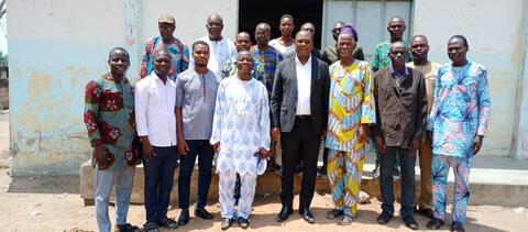 Lancement de la formation du comité de langue avec le Maire de DASSA le 06.03.2024 Lancement de la formation du comité de langue avec le Maire de DASSA le 06.03.2024